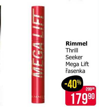 Rimmel Thrill Seeker Mega Lift řasenka 