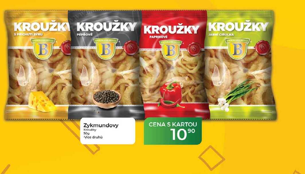 Zykmundovy Kroužky 50g 