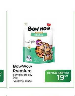 Bow Wow Premium pamlsky pro psy 60g 