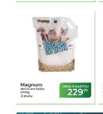 Magnum stelivo pro kočky 4300g 