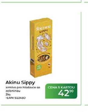 Akinu Sippy krmivo pro hlodavce se zeleninou 2ks 