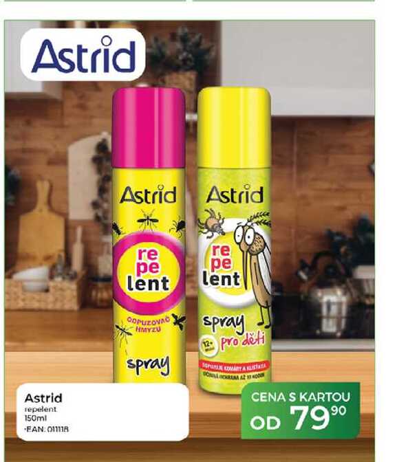 Astrid repelent 150ml 