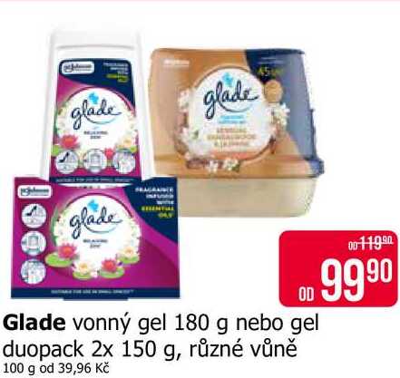 Glade vonný gel 180 g 