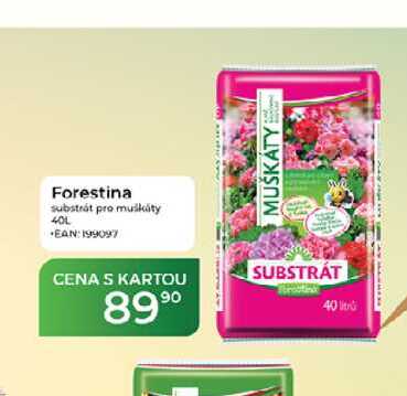 Forestina substrát pro muškáty 40L  