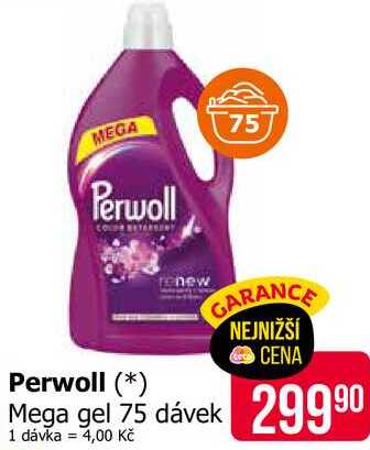 Perwoll gel 75 dávek 