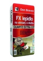 DEN BRAVEN FX LEPIDLO NA OBKLADY A DLAŽBU QUARTZ EXTRA C2T 25 KG