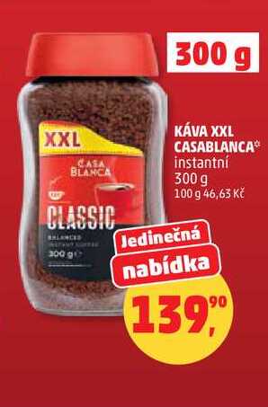 KÁVA XXL CASABLANCA instantní, 300 g  