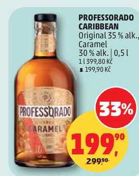 PROFESSORADO CARIBBEAN Original 35% alk., 0,5 l 