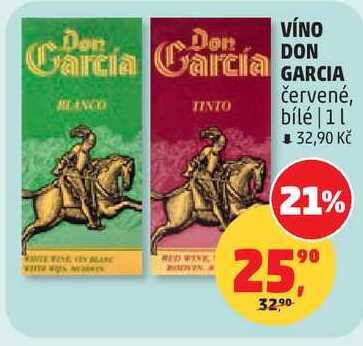VÍNO DON GARCIA červené, 1 l 