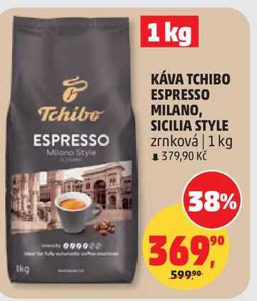 KÁVA TCHIBO ESPRESSO MILANO, zrnková , 1 kg