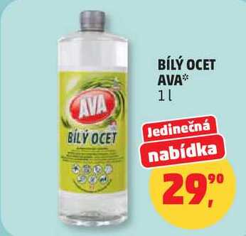 BÍLÝ OCET AVA, 1 l 