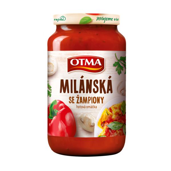 Otma Milánská se žampiony