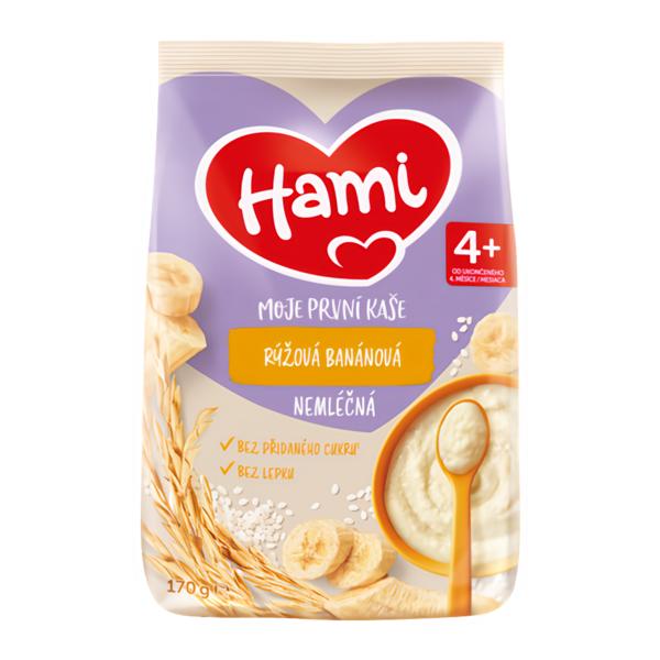 Hami nemléčná kaše rýžová banánová