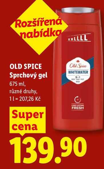 OLD SPICE Sprchový gel, 675 ml  
