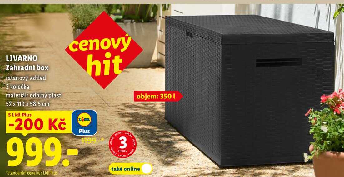 LIVARNO Zahradní box 