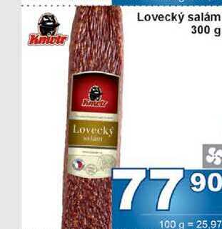 Lovecký salám 300 g 