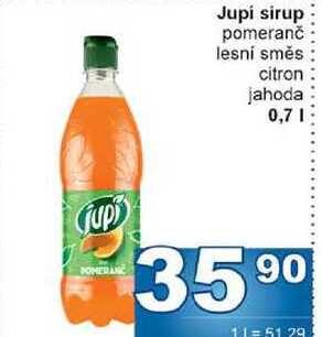 Jupi sirup 0,7l