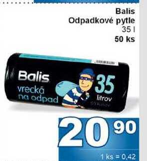 Balis Odpadkové pytle 35l