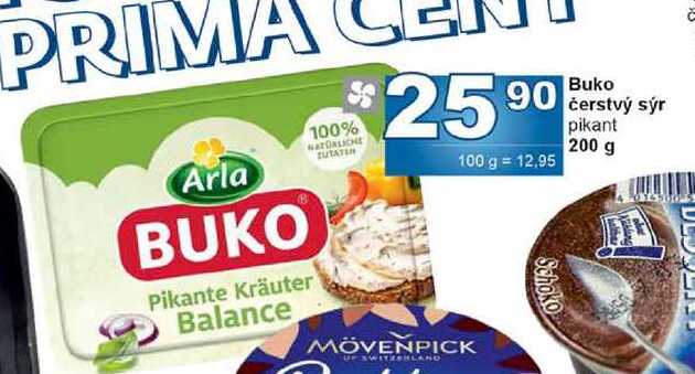 Buko čerstvý sýr pikant 200 g 