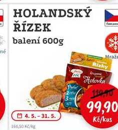 HOLANDSKÝ ŘÍZEK balení 600g