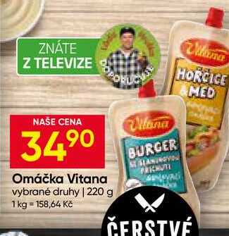 Vitana marinády vybrané druhy 220 g