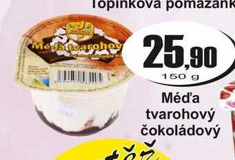 Méďa tvarohový čokoládový 150 g