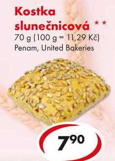 Kostka slunečnicová, 70 g     