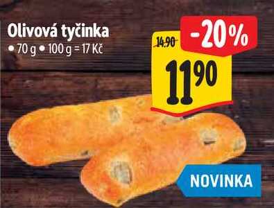 Olivová tyčinka  70 g 