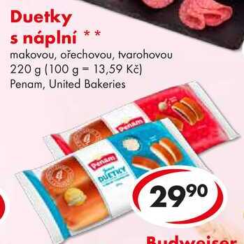 Duetky s náplní, 220 g     