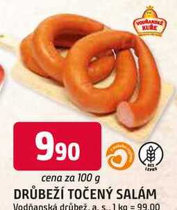 DRŮBEŽÍ TOČENÝ SALÁM 100g