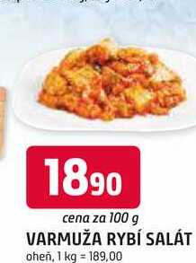 VARMUŽA RYBÍ SALÁT oheň, 100 g