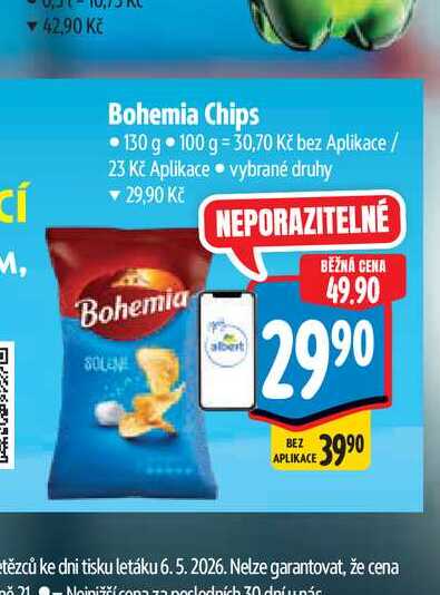  Bohemia Chips 130 g 