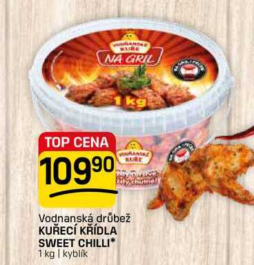 KUŘECÍ KŘÍDLA SWEET CHILLI* 1 kg