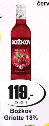 Božkov Griotte 18%