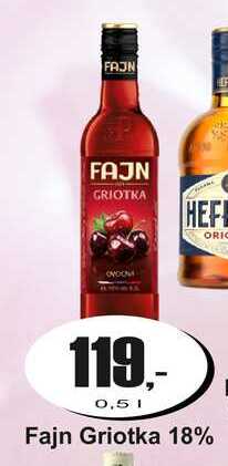 Fajn Griotka 18% 0,5 L