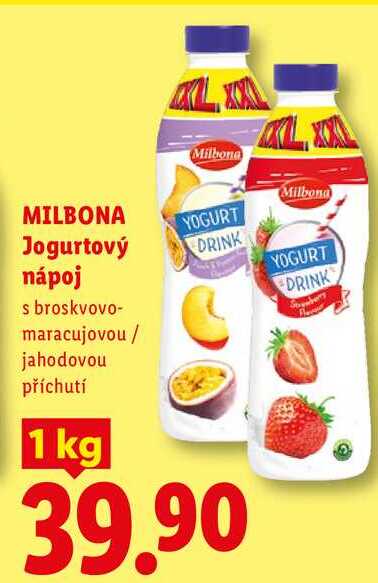 MILBONA Jogurtový nápoj, 1 kg