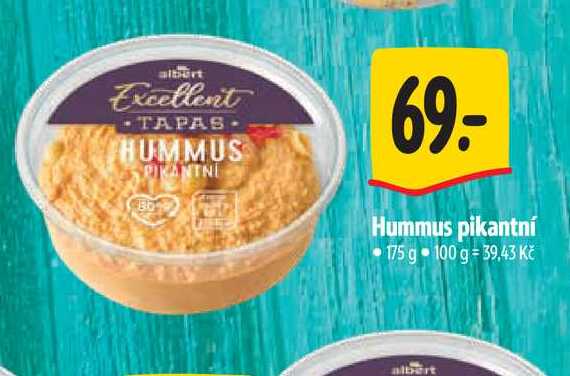   Hummus pikantní  175 g 