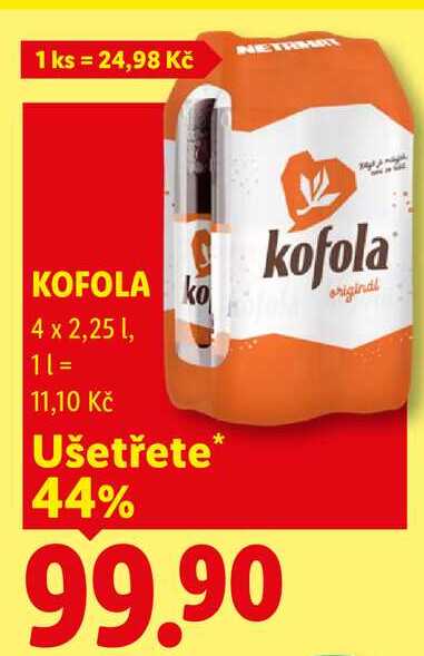 KOFOLA, 4x 2,25 l