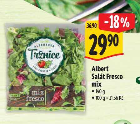   Albert Salát Fresco mix 140 g 