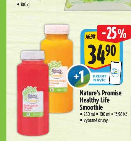  Nature's Promise Healthy Life Smoothie 250 ml 