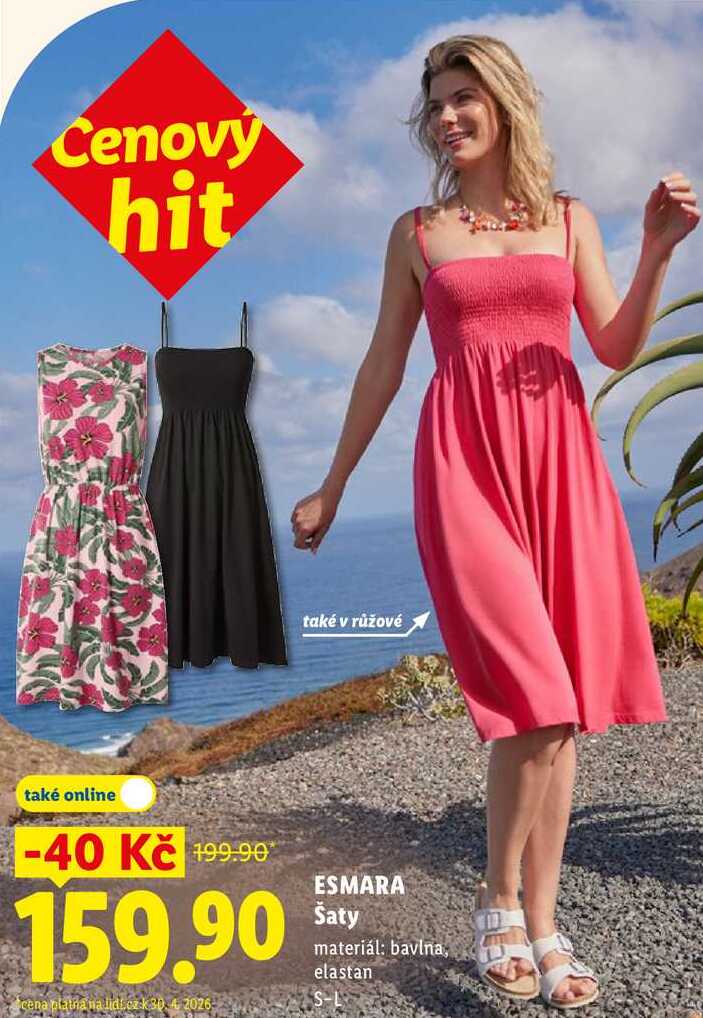ESMARA Šaty 