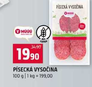 PÍSECKÁ VYSOČINA 100 g 