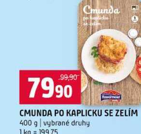 CMUNDA PO KAPLICKU SE ZELÍM 400 g vybrané druhy 
