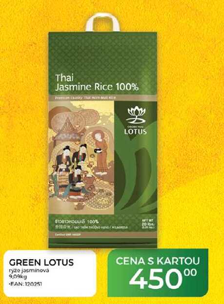 GREEN LOTUS ryze jasminová 9,09 kg 