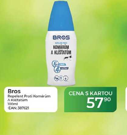 Bros Repelent Proti Komárům A Klistatum 100ml 