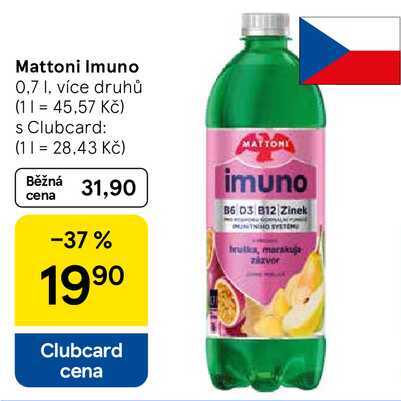 Mattoni Imuno, 0,7 l, více druhů 