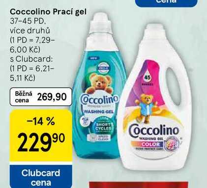 Coccolino Prací gel, 37-45 PD, více druhů 