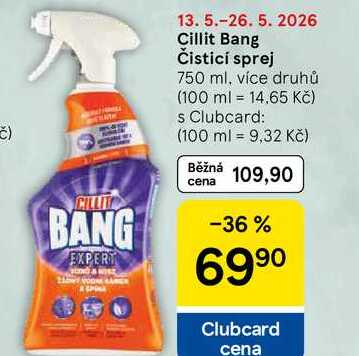 Cillit Bang Čisticí sprej, 750 ml, více druhů  