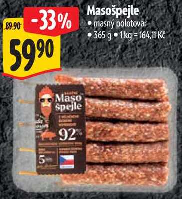 Masošpejle, 365 g