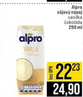 Alpro sójový nápoj vanilka čokoláda 250 ml
